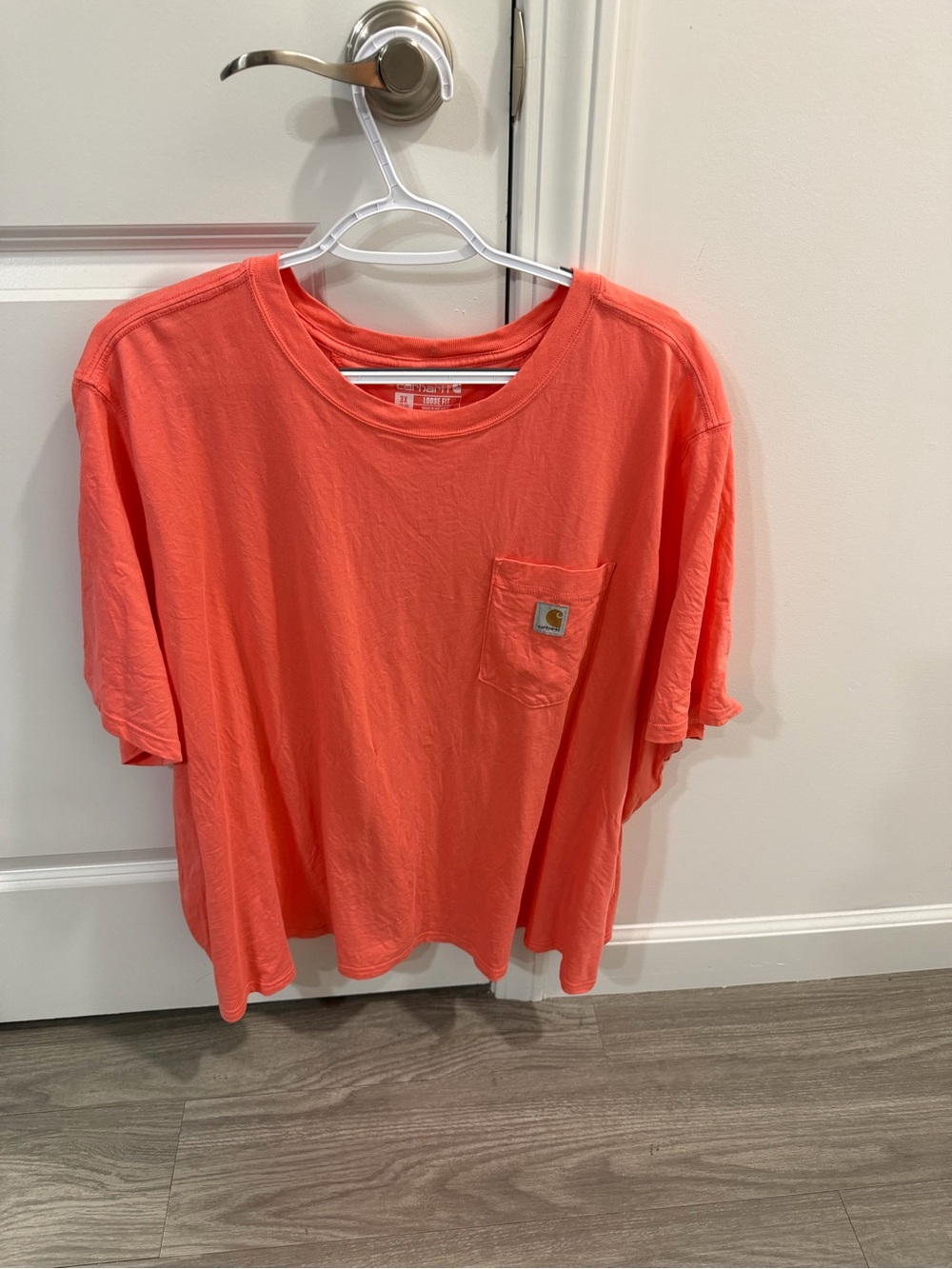 Carhartt Womens Coral Short-Sleeve Pocket Tee